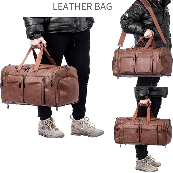 Weekender Bag with Shoe Compartment - Picture 6 of 7